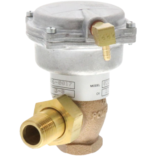 Siemens building technology 656-0017 1/2" angle pneumatic valve 3-8 psi n. O.