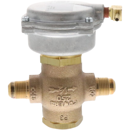 Siemens building technology 656-0012 1/2" 10-15# flared 2. 1cv nc valve