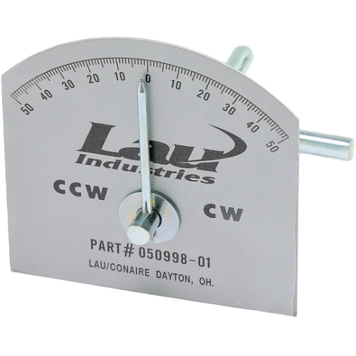 Lau 05099801 pitch gauge tool for fan blade pitch & rotation direction
