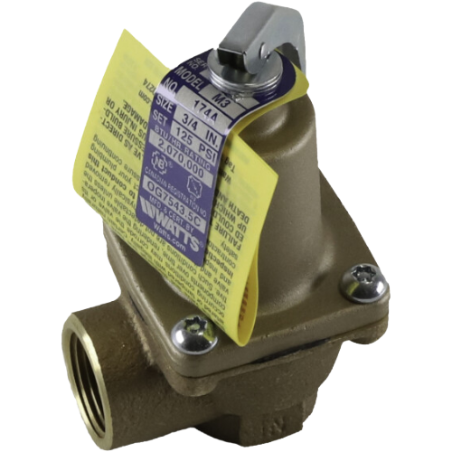 Rbi boiler 30-0364 125 psi relief valve