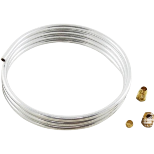 Robertshaw 11-293 1/4" aluminum capillary tube 5 ft with fittings