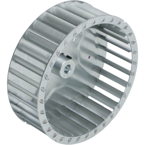 Revcor b631-200slg-ctn 6. 31"x2. 00" 3/8" bore ccw blower wheel
