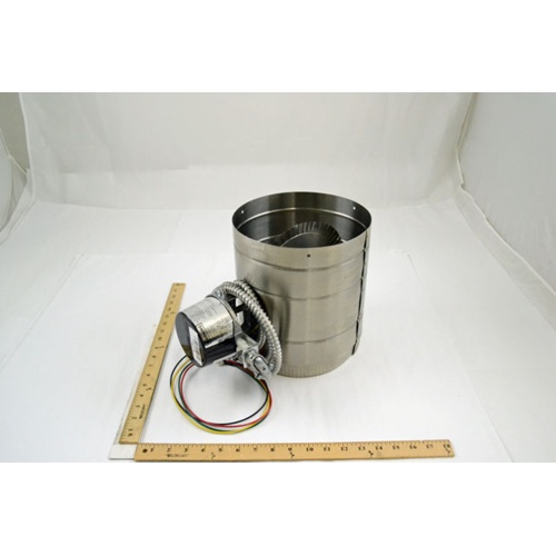 Weil mclain 381-800-445 vent damper assembly with wiring harness, 9" dia.