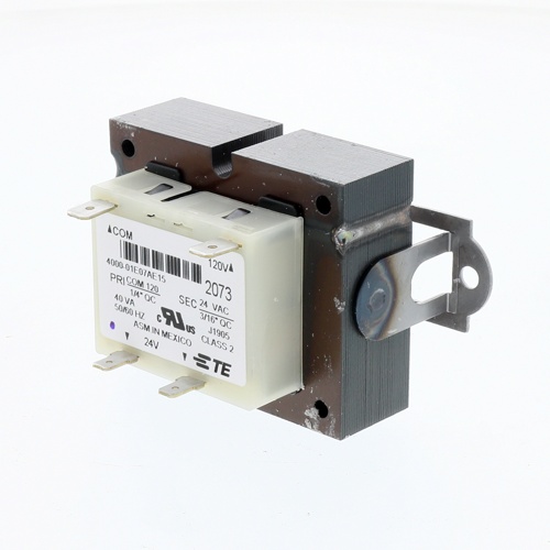 York s1-025-30889-000 120v-24v 40va foot mount spade transformer