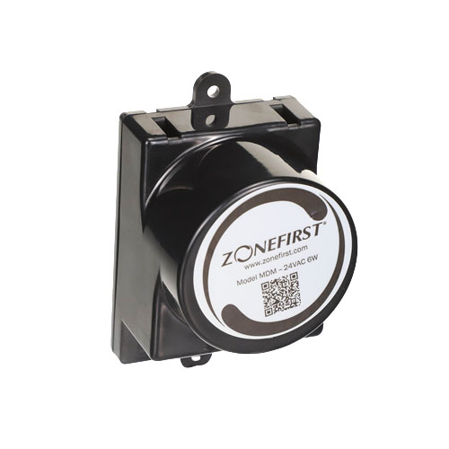 Zonefirst mdm-r power open/power close damper motor 24v round