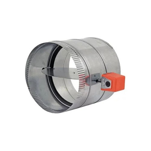Zonefirst rds08 8" round plug-in zone damper 12vdc | rds08