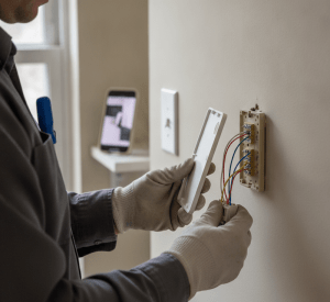 Removing wallplate