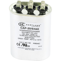 Cap-20/5/440 hartland controls capacitors jackson systems 34052