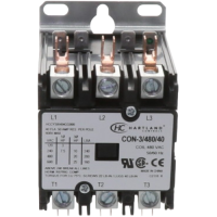 Con-3/480/40 hartland controls contactors jackson systems 34066