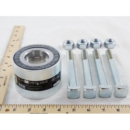 Parker refrigeration specialties ck4a-8 2" check valve less flanges