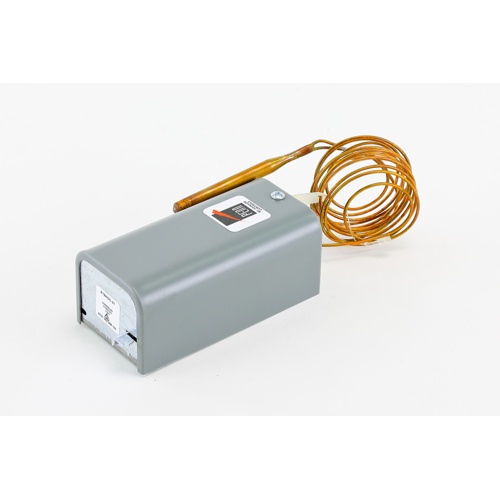 Johnson controls a19adc-31 utility thermostat, 120/208/240v, spdt, remote bulb
