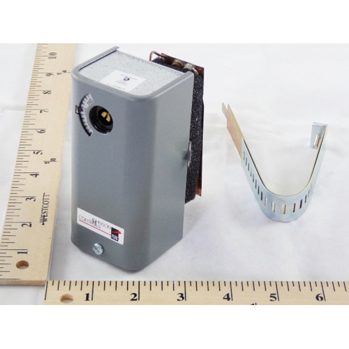 Johnson controls a19dac-12 strap-on surface mount temperature control, spdt
