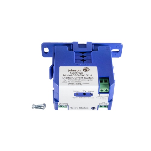 Johnson controls csd-ca1g1-1 current switch, clamp/split core, adjustable setpoint