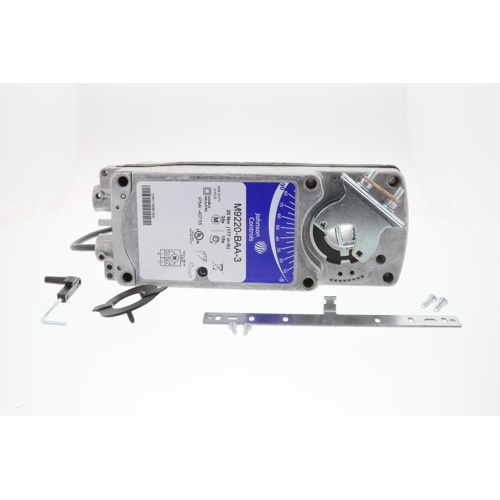 Johnson controls m9220-baa-3 120vac spring return direct coupled actuator