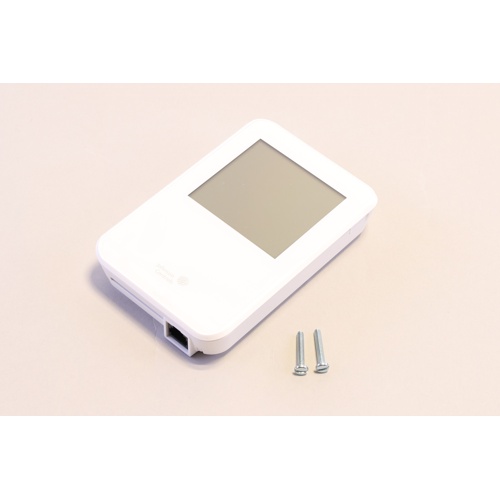 Johnson controls nsb8btn240-0 network temp sensor white w/ display & logo