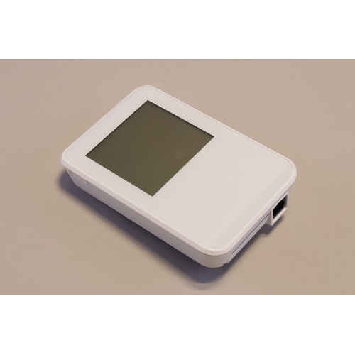 Johnson controls nsb8btn241-0 white temperature sensor with display