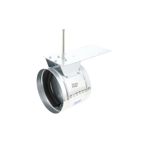 Johnson controls rcg08b round control damper, 8", bracket, no actuator