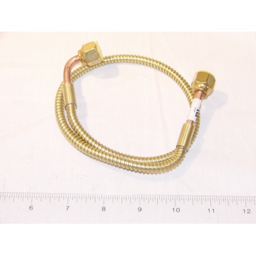 Johnson controls sec99ab-18 ultracap armored capillary 1/4" sae flare