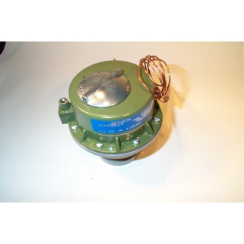 Johnson controls t-3311-1 pneumatic thermostat & valve actuator, dual temp/pressure