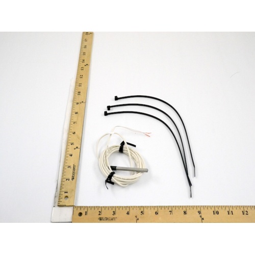 Johnson controls te-635s-1 temperature sensor, strap mount, 3" probe, 1k ohm platinum