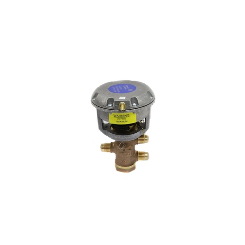 Johnson controls v-4332-1007 1/2" three-way mixing flare valve, 4–8 psi