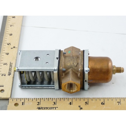 Johnson controls v46ab-25 1/2" npt pressure actuated water regulating valve