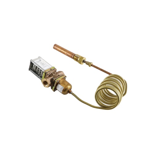 Johnson controls v47aa-1 3/8" npt direct acting temperature actuated water regulating valve
