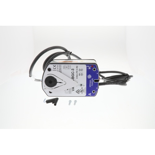 Johnson controls va9208-bgc-3 spring return direct coupled ball valve actuator