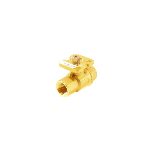 Johnson controls vg1245af ball valve, 1/2" npt, 2. 9 cv, two-way, forged brass