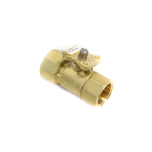 Johnson controls vg1245cl ball valve, 1" npt, 7. 4 cv, two-way, forged brass