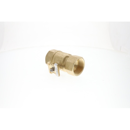 Johnson controls vg1245es ball valve, 1-1/2" npt, 46. 8 cv, two-way, forged brass