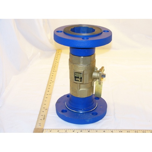Johnson controls vg12a5hv 3" asme class 150 flange 2-way ball valve, 176 cv