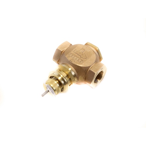Johnson controls vg7441nt globe valve, 2-way nc, 1" npt, 11. 6 cv, bronze