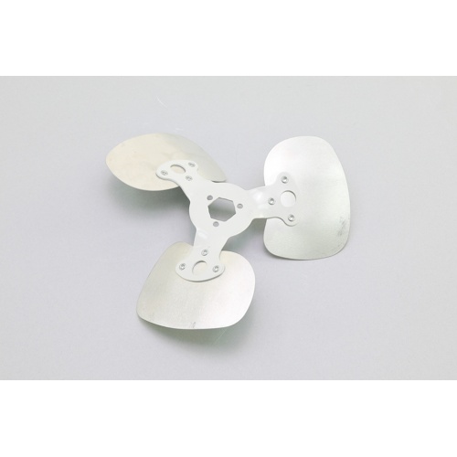 Lau 60265201 10" dia. , 27° pitch, 3-blade, cw, interchangeable hub fan blade