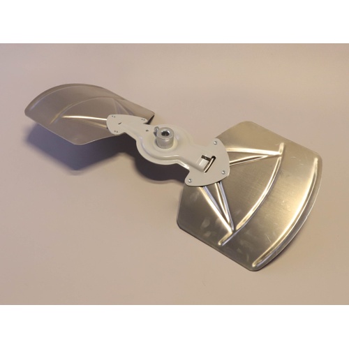 Lau 6128240001 22" dia. , 20° pitch, 2-blade, cw, 1/2" bore aluminum condenser fan blade