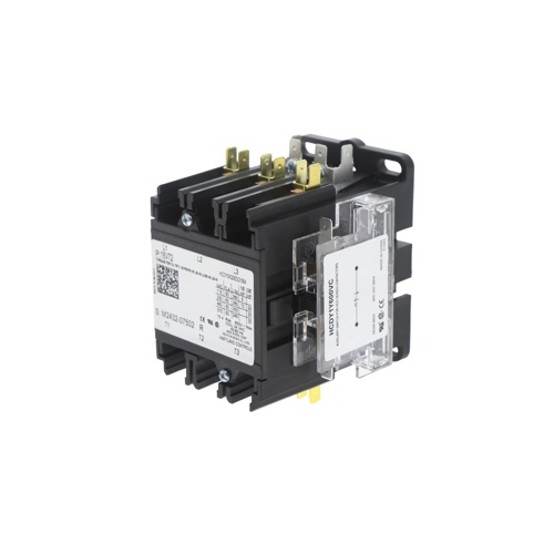 Lennox 16v72 3-pole contactor with auxiliary contact, 60a