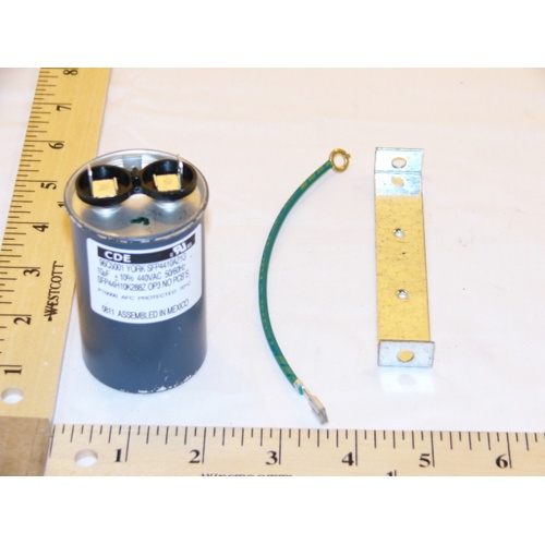 Lennox 53h12 10 microfarad 440vac round run capacitor