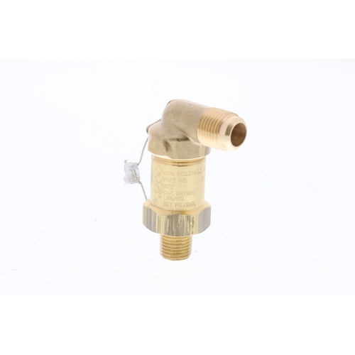Mueller industries bg33746 350# 1/4x3/8 angle npt female x flare prv