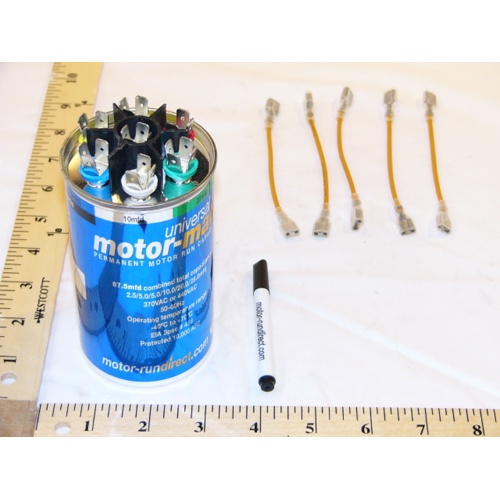 Motormate mmunicap200 universal run capacitor, 67. 5 mfd
