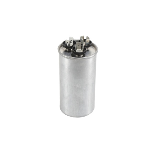 Nordyne 01-0292 40/7. 5 mfd 440vac round dual run capacitor