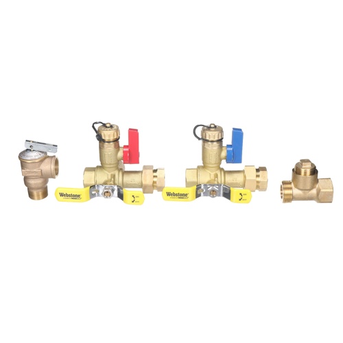 Navien 30012581a plumb easy valve set 3/4" with relief valve