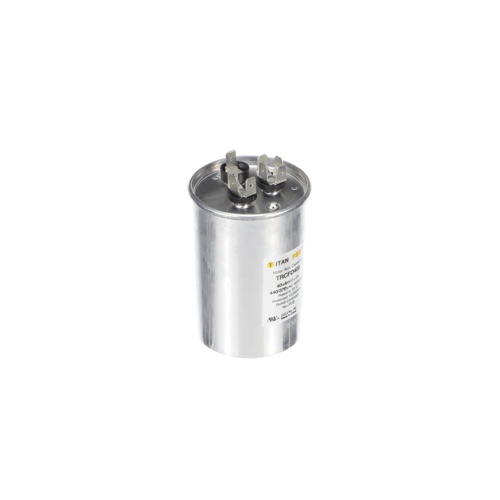 Packard trcfd405 40/5 mfd 370/440v dual run round capacitor