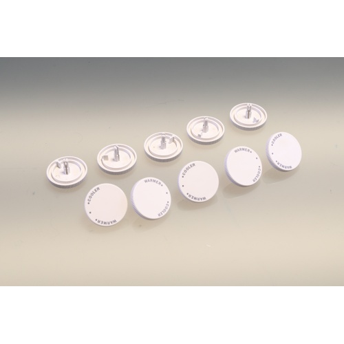 Peco 73205 warmer-cooler knob for t155 thermostat, 10-pack