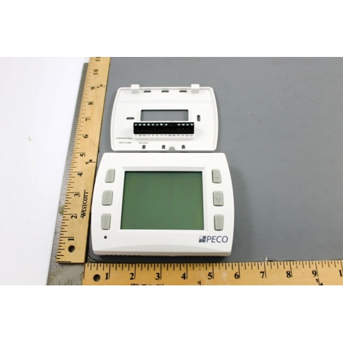 Peco t8532-002 2h/2c 24v programmable multi-fan thermostat