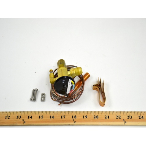 Parker-sporlan 040329-01 c-aa-jw 1/4" elbow x 1/2" sae txv