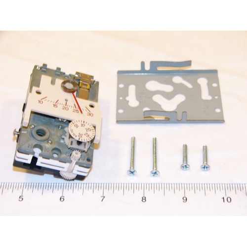 Siemens building technology 192-222 room thermostat 7/30c 2-pipe direct acting
