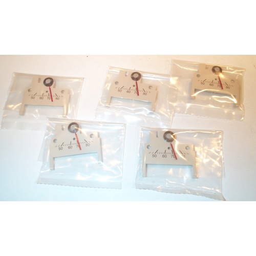 Siemens building technology 192-786 thermometer kit 45-85°f, 5-pack