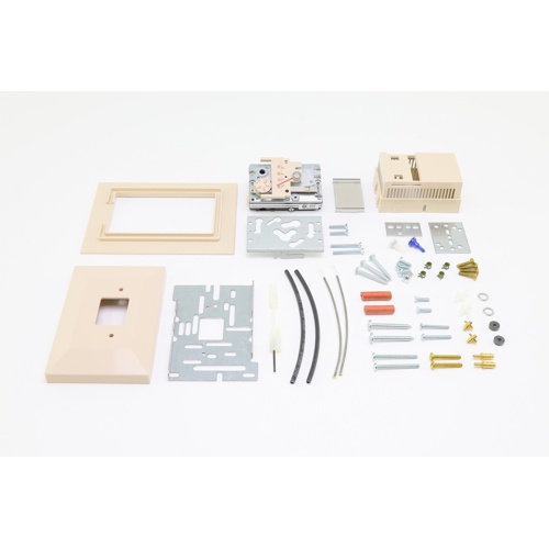 Siemens building technology 192-840 retrostat kit, direct acting with cover, beige