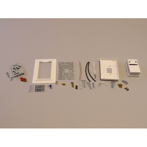 Siemens building technology 192-850w thermostat retrofit kit, white, direct acting