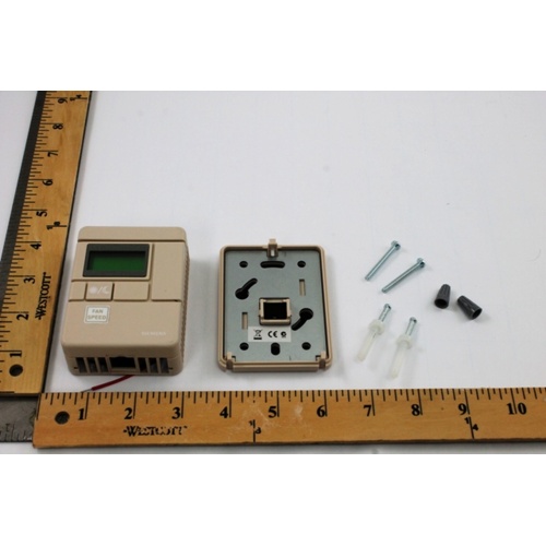 Siemens 540-652a room temperature sensor, tec, rj-11, display, 55–95°f